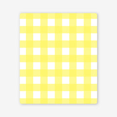 Classic Gingham Two Player Mat - Inked Gaming - HD - Mockup - Yellow