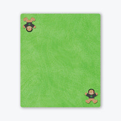 Cookie Gamer Two Player Mat - Inked Gaming - EG - Mockup - Green