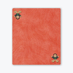 Cookie Gamer Two Player Mat - Inked Gaming - EG - Mockup - Red