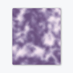Faux Frosted Glass Pattern Two Player Mat - Inked Gaming - EG - Mockup - Purple