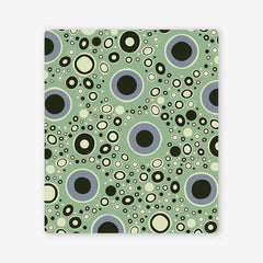 Frog Eyes Two Player Mat - Inked Gaming - HD - Mockup - Green