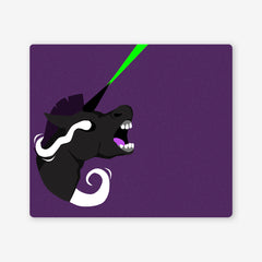 Lazer Unicorn Two Player Mat - Inked Gaming - EG - Mockup - Purple