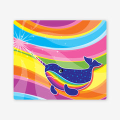 Magical Narwhal Two Player Mat