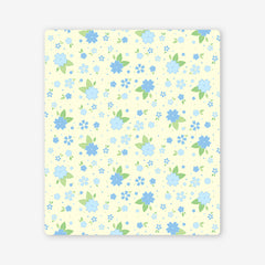 Picnic With Flowers Two Player Mat - Inked Gaming - HD - Mockup - Forget me not