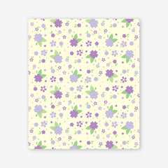 Picnic With Flowers Two Player Mat - Inked Gaming - HD - Mockup - Lavender