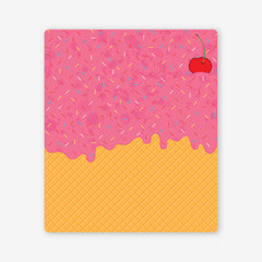 Scream For Ice Cream Two Player Mat