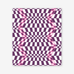 Wacky Checkers Two Player Mat