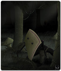Creeping Forest Two Player Mat - Mundane Massacre - Mockup