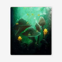 Mushrooms Two Player Mat - Mundane Massacre - Mockup