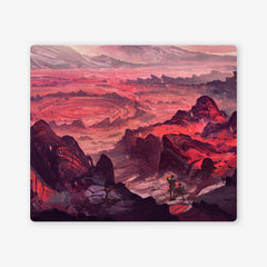Barren Red Mountain Two Player Mat
