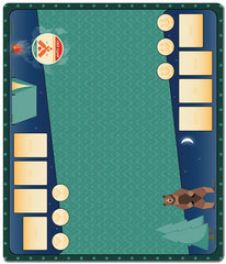 Crit Forged Two Player Mat - Crit Camp Gaming - Mockup