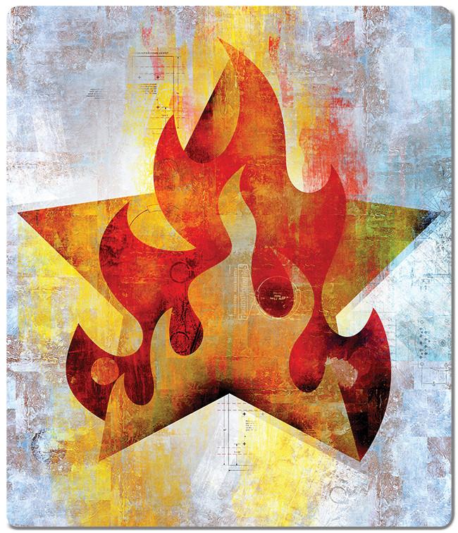 Starflame Two Player Mat