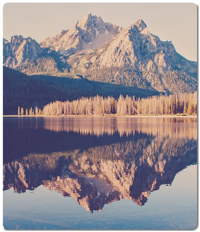 Mountain Lake Two Player Mat - Jessica Torres - Mockup