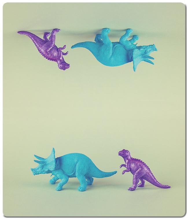 Toy Dinosaurs Two Player Mat