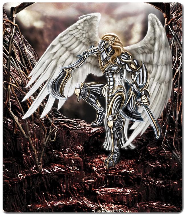 Holy Knight Two Player Mat - Karl A. Nordman - Mockup