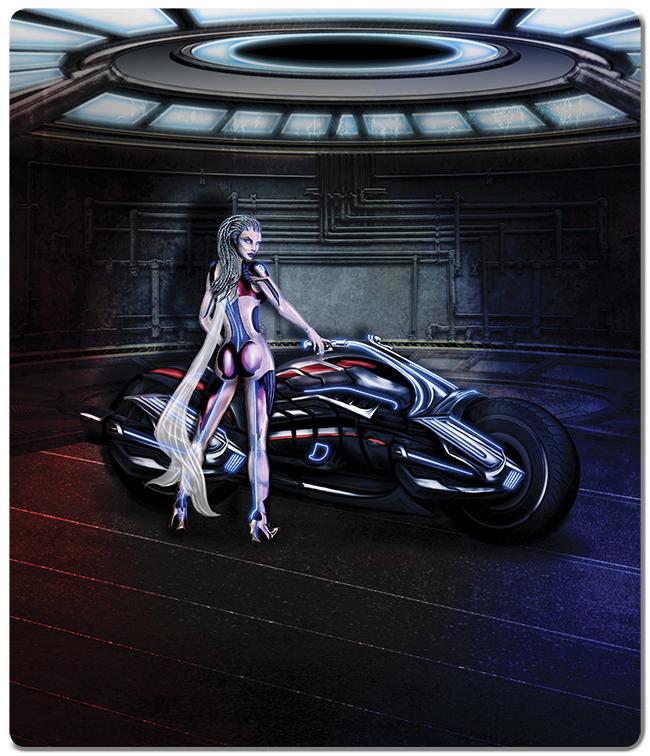 Hot Wired Two Player Mat - Karl A. Nordman - Mockup