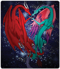 Dragonheart Two Player Mat - Patricia Gratz - Mockup