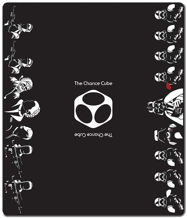 Galactic Conflict Two Player Mat - The Chance Cube - Mockup