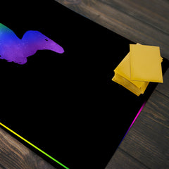 Rainbow Galaxy Raptor Playmat