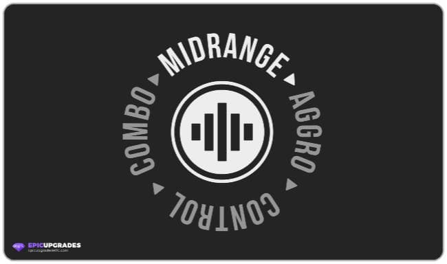 Midrange Mode Playmat - Epic Upgrades - Mockup