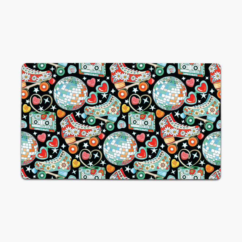 Dazzling Disco Dance Thin Desk Mat
