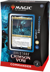 GIFT BUNDLE: Magic: The Gathering: Innistrad - Crimson Vow Commander Decks with Deck Boxes - Wizards of the Coast - Booster Boxes - 3