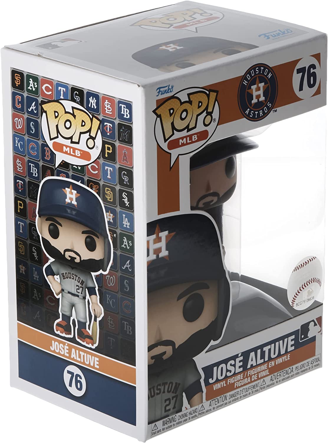 Funko Pop! MLB: Astros Jose Altuve (Away Jersey) – Inked Gaming