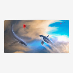 Playful Cloud Whales Playmat