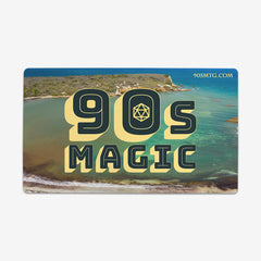 90s Magic Island Playmat - 90s MTG - Mockup
