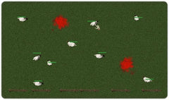 Click Click Boom Playmat - Angry Fox - Mockup