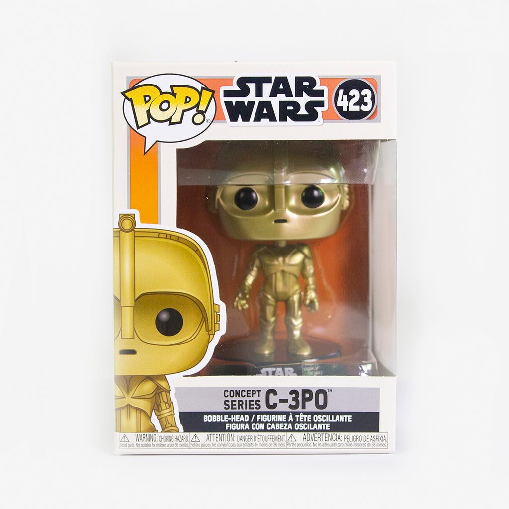 Funko Pop! Movies: Star Wars - Concept Series C3PO (423) – Inked