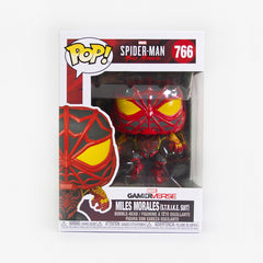 Funko Pop! Games: Spider-Man Miles Morales - S.T.R.I.K.E. Suit (766) - Funko - Front