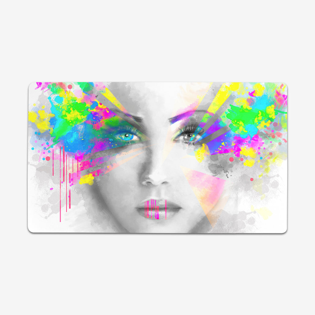 Abstract Portrait Playmat