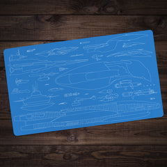 Sci-Fi Blueprints Playmat