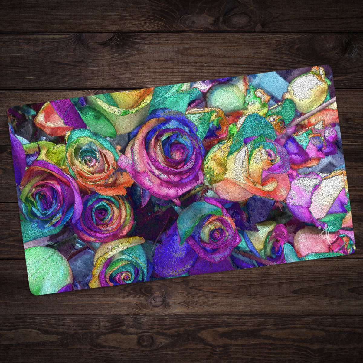 Blooming Color Playmat Inked Gaming