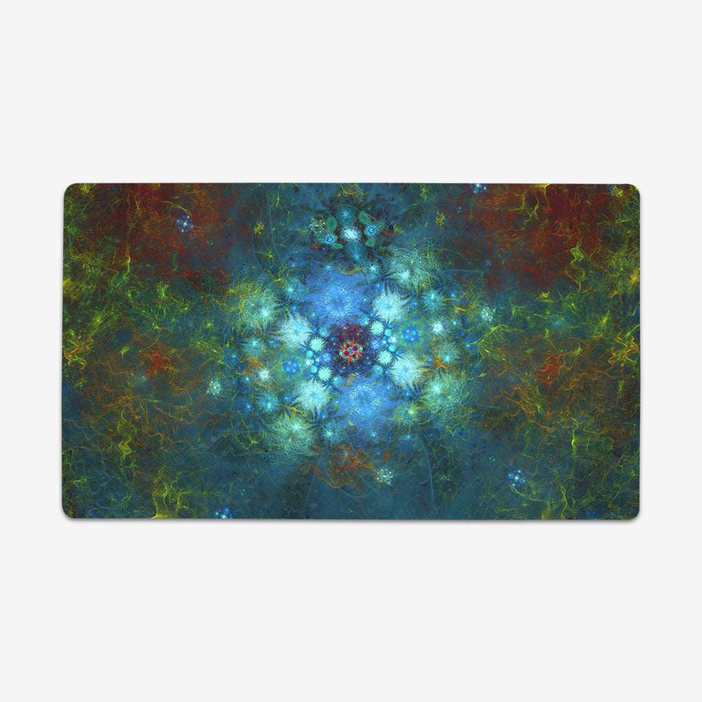 Bramble Playmat - Aubrey Denico - Mockup - Blue