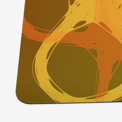 Net Of Green Playmat - Aubrey Denico - Corner - Orange