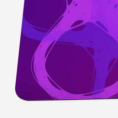 Net Of Green Playmat - Aubrey Denico - Corner - Purple