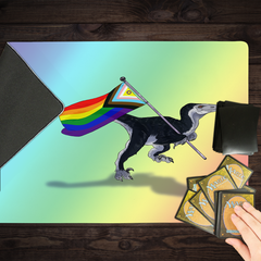 Raptor Pride Flag Playmat