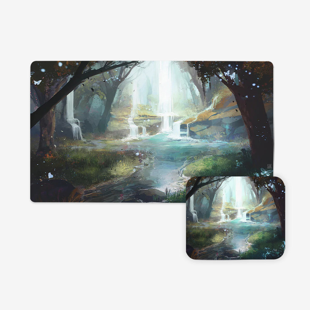GIFT BUNDLE: Glimmer Forest Playmat and Glimmer Forest Classic Mousepad