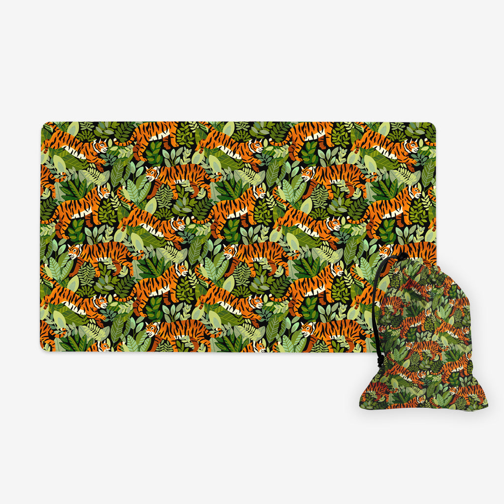 GIFT BUNDLE: Tiger Tangle Jungle Playmat and Tiger Tangle Jungle Dice Bag