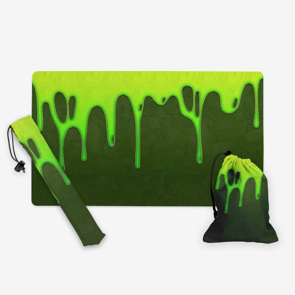 GIFT BUNDLE: Dripping Slime Playmat, Dripping Slime Playmat Bag and Dripping Slime Dice Bag