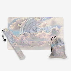 GIFT BUNDLE: Timeless Skies Playmat, Timeless Skies Playmat Bag and Timeless Skies Dice Bag