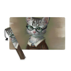 GIFT BUNDLE: Librarian Cat Playmat and Librarian Cat Playmat Bag