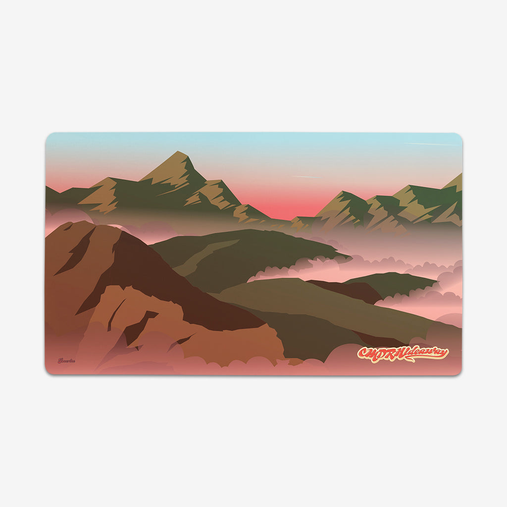 Hideaway Vacation Mountain Playmat - Baerthe - Mockup
