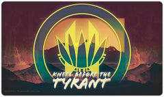 Kneel Before the Tyrant Playmat - Baerthe - Mockup