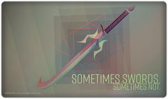 Swords Sometimes Playmat - Baerthe - Mockup