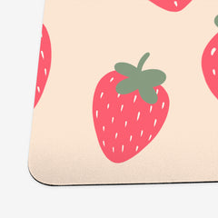 Strawberry Picnic Playmat - Brooke Hudy - Corner