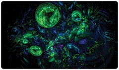 Green Mana Burst Playmat - Burtram Anton - Mockup