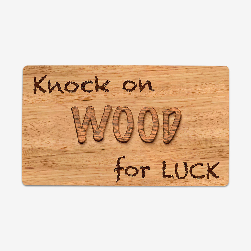 Knock On Wood Break Mat